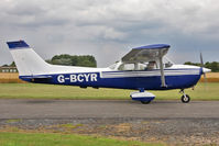 G-BCYR @ EGBR - Reims F172M Skyhawk at Breighton Airfield's Summer Madness Fly-In. August 5th 2012. - by Malcolm Clarke