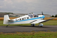 G-AWFW @ EGBR - Jodel D-117 at Breighton Airfield's Summer Madness Fly-In. August 5th 2012. - by Malcolm Clarke