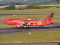 OO-SNA @ EBBR - BRUSSEL AIRLINES RED EVILS AT BRUSSEL - by fink123