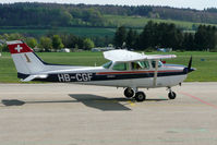 HB-CGF @ LSZG - at Grenchen airport - by sparrow9