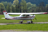 HB-CUZ @ LSZL - This a/c had an accident 1981. After many years it was rebuilt and equipped with a 150HP engine. The engine shows in the climb-out. - by sparrow9