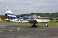 G-HELA @ EGBO - @ the Radial&Trainers Fly-In Wolverhampton(Halfpenny Green)Airport. Ex:-F-GCOF. - by Paul Massey