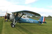 G-MOSA @ EGBO - @ the Radial&Trainers Fly-In Wolverhampton(Halfpenny Green)Airport. Ex:-N351MS. Painted as French Navy HY22/351 - by Paul Massey