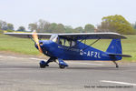 G-AFZL @ EGBO - at the Radial & Trainer fly-in - by Chris Hall