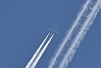G-YMMR @ KBOI - British Airways Flight2279 at 40,000 feet over BOI. LGW to OAK. A few minutes behindD-AIFA. - by Gerald Howard