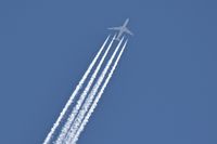 D-AIFA @ KBOI - Lufthansa Flight 488, FRA to SJC at 39,000 feet over BOI. - by Gerald Howard
