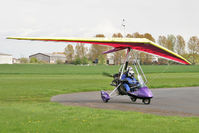 G-ENVY @ EGBR - Mainair Blade 912 at Breighton Airfield's May-hem Fly-In. May 6th 2012. - by Malcolm Clarke