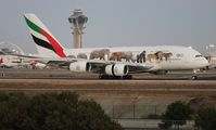 A6-EEQ @ LAX - Emirates United For Wildlife A380 - by Florida Metal