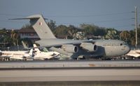 A7-MAN @ MIA - Royal Qatar Air Force C-17 - by Florida Metal