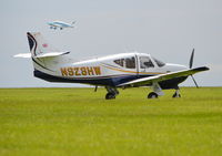 N928HW @ EGTB - Rockwell Commander 114-B at Wycombe Air Park. - by moxy