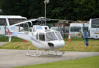 G-OOWS @ EGTB - Eurocopter AS-350B-3 Ecureuil at Wycombe Air Park. - by moxy