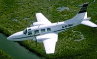 N164HH - Piper Aerostar 600, air to air, (not my pic). - by Clayton Eddy