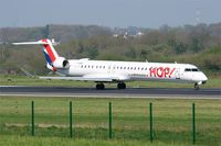 F-HMLE @ LFRB - Canadair Regional Jet CRJ-1000, Take off run rwy 07R, Brest-Bretagne airport (LFRB-BES) - by Yves-Q