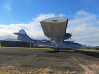 ZK-PBY @ NZAR - wings look big when close up - by magnaman