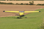 G-BUTM @ X5FB - Rans S6-116 down the taxiway for take-off. Fishburn Airfield UK, September 8th 2012. - by Malcolm Clarke