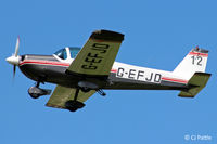 G-EFJD @ EGBJ - On finals to Staverton EGBJ - by Clive Pattle