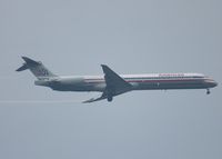 N980TW @ KDFW - At DFW. After a 45 minute hold because of severe storms, starting to land in heavy rain. - by paulp