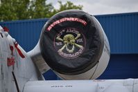 81-0994 @ KBOI - Left Engine cover. 107th Fighter Sq. “Red Devils”, 127th Wing, Michigan ANG. - by Gerald Howard