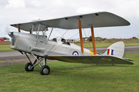 G-ANON @ EGBR - De Havilland DH-82A Tiger Moth II at Breighton Airfield's Helicopter Fly-In. September 12th 2010. - by Malcolm Clarke