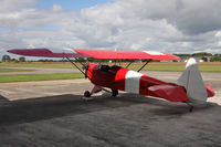 G-ATCN @ EGBR - Luton LA-4A Minor at Breighton Airfield's Helicopter Fly-In. September 12th 2010. - by Malcolm Clarke