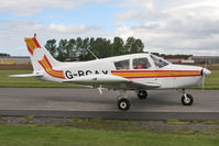 G-BGAX @ EGBR - Piper PA-28-140 Cherokee at Breighton Airfield's Helicopter Fly-In. September 12th 2010. - by Malcolm Clarke