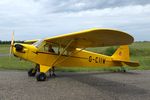 G-CIIW @ EGSV - Preparing for another flight - by Keith Sowter