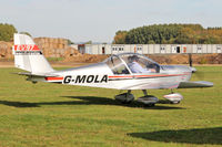 G-MOLA @ EGBR - Cosmik EV-97 TeamEurostar UK at Breighton Airfield's Hibernation Fly-In. October 6th 2013. - by Malcolm Clarke