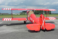 D-EFJR @ EGBR - CASA 1-131E Jungmann at Breighton Airfield's Wings & Wheels Weekend. July 14th 2013. - by Malcolm Clarke