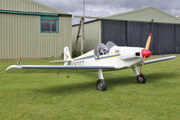 F-PZGT @ X5FB - Giraudet DG.01 Loriot at Fishburn Airfield UK. May 25th 2015. - by Malcolm Clarke