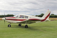 G-RISA @ X5FB - Piper PA-28-180 Cherokee at Fishburn Airfield UK. August 10th 2013. - by Malcolm Clarke