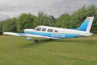 N2923N @ X5FB - Piper PA-32-300 Cherokee Six at Fishburn Airfield UK. August 10th 2013. - by Malcolm Clarke