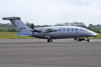 M-ONTE @ EGFH - Avanti II, Scotia Aviation Ltd Prestwick Scotland based. Previously LX-JFP, seen parked up. - by Derek Flewin