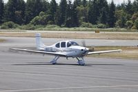 N993MM @ KTIW - Cirrus SR22 taxing in - by Eric Olsen