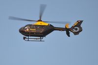 G-HEOI @ EGFH - NPAS helicopter operating near Swansea Airport. - by Roger Winser