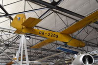 OK-2209 @ LKKB - On display at Kbely Aviation Museum, Prague (LKKB). - by Graham Reeve