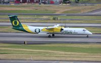 N407QX @ KPDX - DHC-8-402 - by Mark Pasqualino