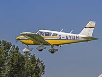 G-AYUH @ EGBR - arrival - by glider