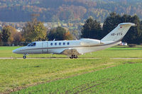 HB-VTA @ LSZG - setting power for take-off at Grenchen - by sparrow9