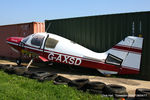 G-AXSD @ EGBT - at Turweston - by Chris Hall