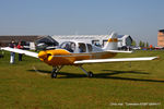 G-AXEV @ EGBT - at The Beagle Pup 50th anniversary celebration fly in - by Chris Hall