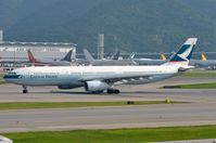 B-LAF @ VHHH - Cathay A333 taxying past - by FerryPNL