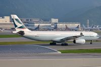 B-LAG @ VHHH - Cathay A333 taxying for departure - by FerryPNL
