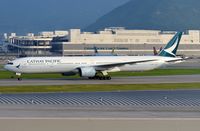 B-HNP @ VHHH - Cathay Pacific B773 in renewed livery. - by FerryPNL