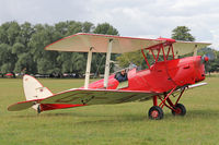 G-APLU @ X1WP - De Havilland DH-82A Tiger Moth at The De Havilland Moth Club's 28th International Moth Rally at Woburn Abbey. August 18th 2013. - by Malcolm Clarke