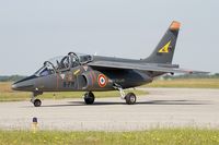 E105 @ LFRJ - Dassault-Dornier Alpha Jet E, Taxiing to parking area, Landivisiau Naval Air Base (LFRJ) - by Yves-Q