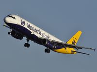 G-OZBG @ GCRR - Monarch Airlines ZB542 landing runway 03 from Manchester - by JC Ravon - FRENCHSKY