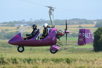 G-PALT @ X3CX - Landing at Northrepps. - by Graham Reeve