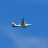 N42ZZ - Flying over Port Orford, Oregon - by Rick Francona