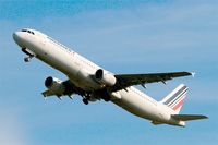 F-GMZE @ LFBD - Airbus A321-111, Take off rwy 23, Bordeaux-Mérignac airport (LFBD-BOD) - by Yves-Q