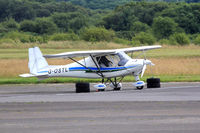 G-OSTL @ EGFH - Ikarus C42, Carrickmore County Tyrone based, seen parked up. - by Derek Flewin